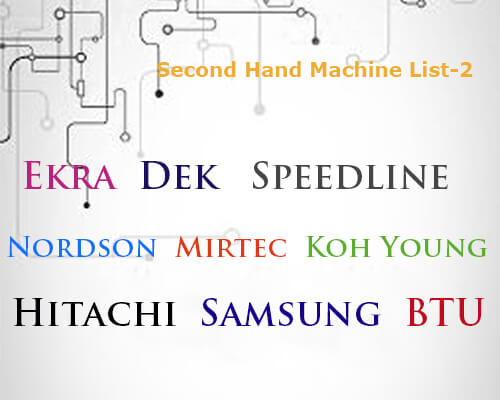 Second Hand Machine-List-2